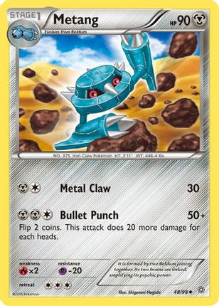 Metang 048/98  XY  Ancient Origins - Uncommon