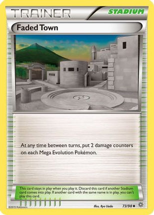 Faded Town 073/98  XY  Ancient Origins - Uncommon