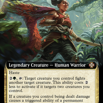 Wayta, Trainer Prodigy (LCC-032) - The Lost Caverns of Ixalan Commander: (Extended Art) Foil
