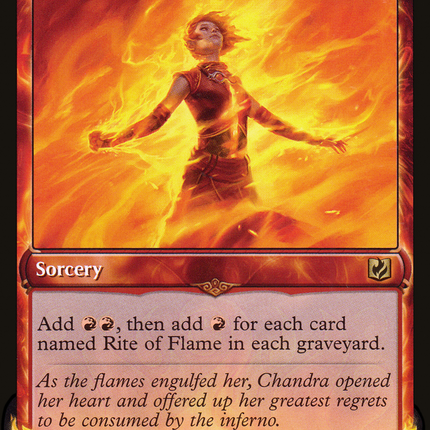 Rite of Flame (SS3-007) - Signature Spellbook: Chandra