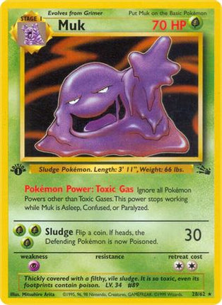 Muk (28) 028/62  - Unlimited Fossil - Rare
