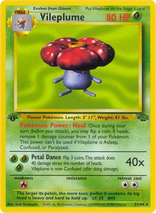 Vileplume (31) 031  - Unlimited Jungle - Rare