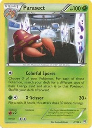 Parasect 002/162  XY  BREAKthrough - Rare