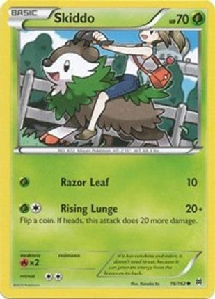 Skiddo 016/162  XY  BREAKthrough - Common