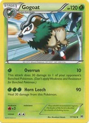 Gogoat 017/162  XY  BREAKthrough - Uncommon