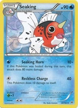 Seaking 028/162  XY  BREAKthrough - Uncommon