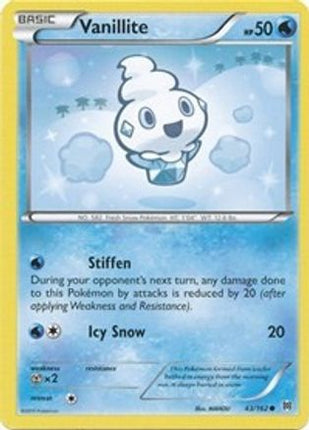 Vanillite 043/162  XY  BREAKthrough - Common