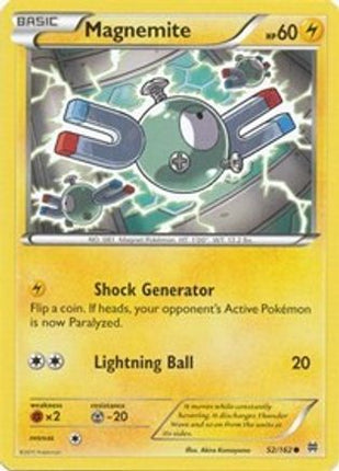 Magnemite (52) 052/162  XY  BREAKthrough - Common