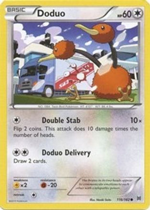 Doduo (116) 116/162  XY  BREAKthrough - Common