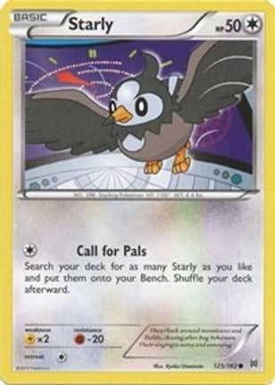 Starly 125/162  - Reverse Holofoil XY  BREAKthrough - Common