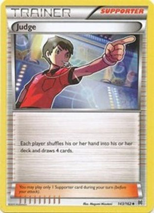 Judge 143/162  - Reverse Holofoil XY  BREAKthrough - Uncommon
