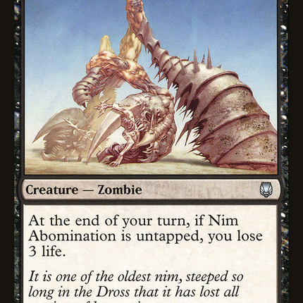 Nim Abomination (DST-049) - Darksteel Foil