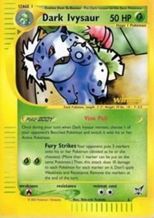 Dark Ivysaur - 6 [Winner]/009  Best of Promos - Promo