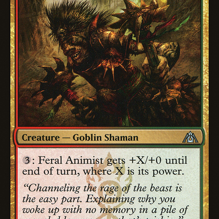 Feral Animist (DGM-070) - Dragon's Maze