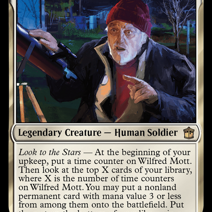 Wilfred Mott (WHO-032) - Doctor Who Foil