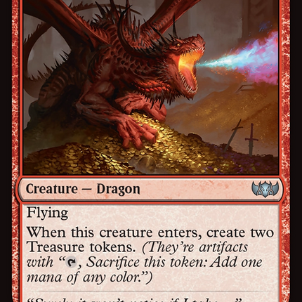 Rapacious Dragon (TDC-229) - Commander: Tarkir: Dragonstorm