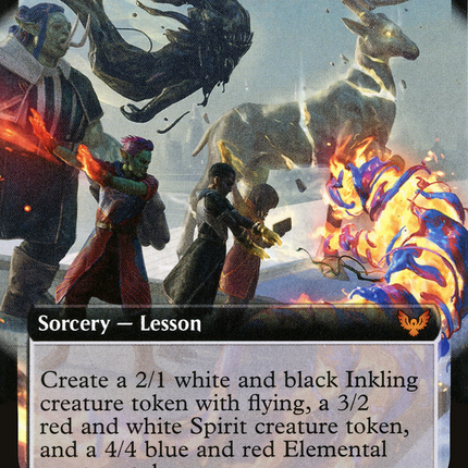 Mascot Exhibition (STX-285) - Strixhaven: School of Mages: (Extended Art, lesson) Foil