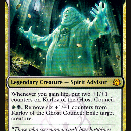 Karlov of the Ghost Council (JDG-007) - Judge Gift Cards 2021 Foil