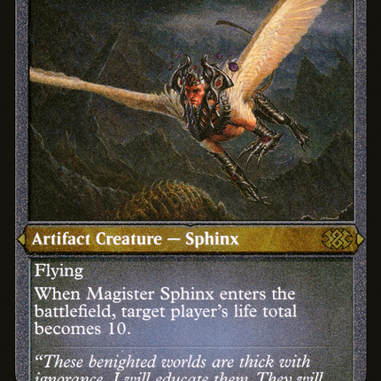 Magister Sphinx (Foil Etched) (2X2-519) - Double Masters 2022 Foil