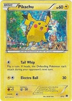Pikachu 006/12  - Holofoil McDonalds Promos 2015 - Promo