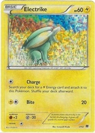 Electrike - 7/12/012  - Holofoil McDonalds Promos 2015 - Promo
