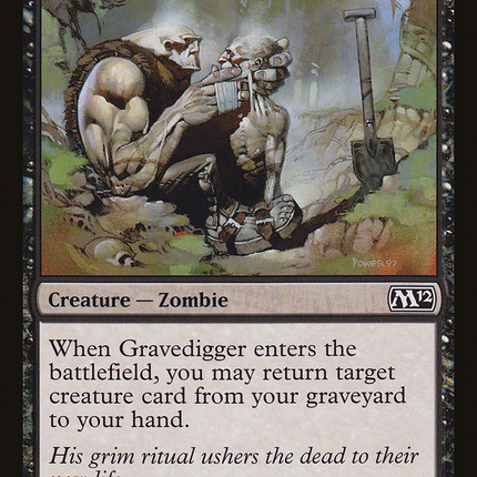 Gravedigger (M12-099) - Magic 2012 Foil