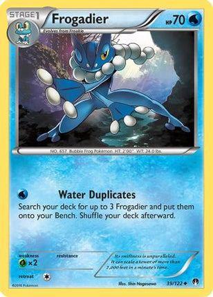 Frogadier 039/122  XY  BREAKpoint - Uncommon