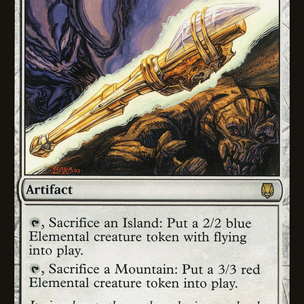 Wand of the Elements (DST-158) - Darksteel Foil