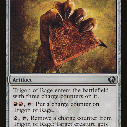 Trigon of Rage (SOM-216) - Scars of Mirrodin Foil