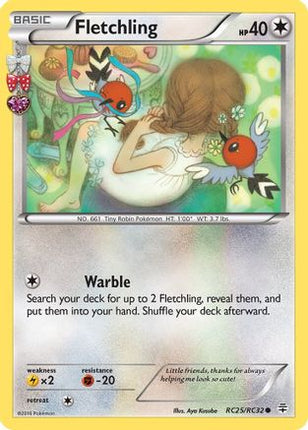 Fletchling RC25/RC32  Generations Radiant Collection - Common