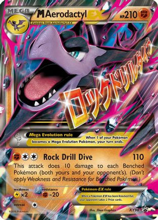 M Aerodactyl EX XY98  - Holofoil XY Promos - Promo
