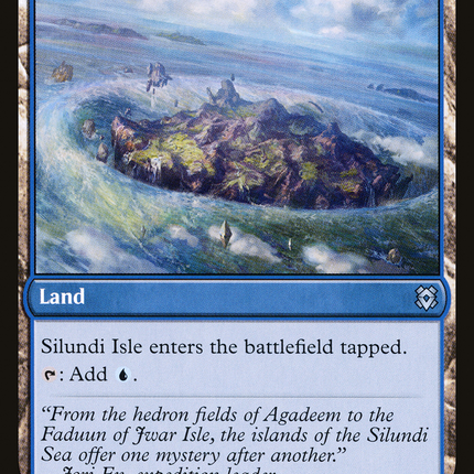 Silundi Vision // Silundi Isle (ZNR-080) - Zendikar Rising
