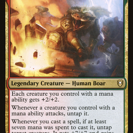 Raggadragga, Goreguts Boss (CLB-291) - Commander Legends: Battle for Baldur's Gate