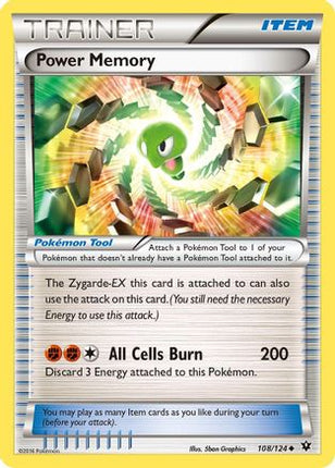 Power Memory/124  XY  Fates Collide - Uncommon