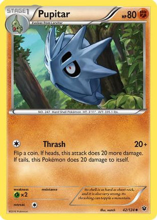Pupitar/124  XY  Fates Collide - Uncommon