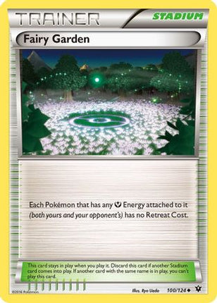 Fairy Garden 100/124  XY  Fates Collide - Uncommon