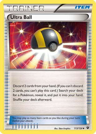 Ultra Ball 113/124  XY  Fates Collide - Uncommon