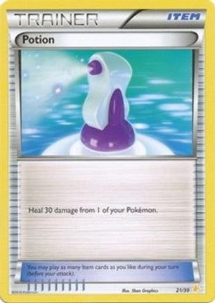 Potion (21 - Pikachu Libre Deck)/30  XY Trainer Kit Pikachu Libre & Suicune - Common