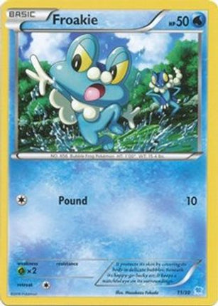 Froakie (23)/30  XY Trainer Kit Pikachu Libre & Suicune - Common