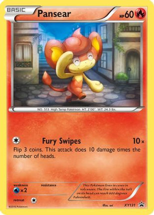 Pansear XY131/211  - Holofoil XY Promos - Promo