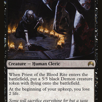 Priest of the Blood Rite (ORI-112) - Magic Origins