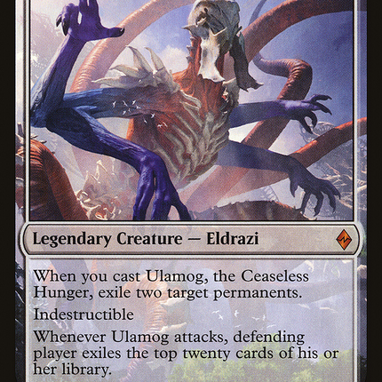 Ulamog, the Ceaseless Hunger (BFZ-015) - Battle for Zendikar Foil