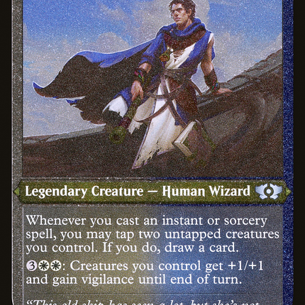 Raff, Weatherlight Stalwart (Foil Etched) (MUL-121) - Multiverse Legends Foil