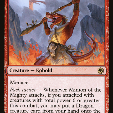 Minion of the Mighty (PPAFR-156) - Adventures in the Forgotten Realms Promos Foil