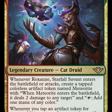 Roxanne, Starfall Savant (OTJ-228) - Outlaws of Thunder Junction Foil