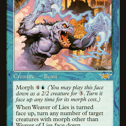 Weaver of Lies (LGN-057) - Legions Foil