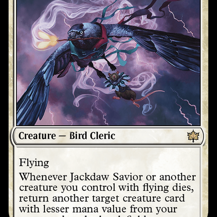 Jackdaw Savior (BLB-018) - Bloomburrow