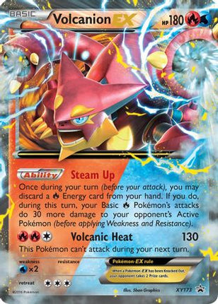 Volcanion EX XY173/211  - Holofoil XY Promos - Promo