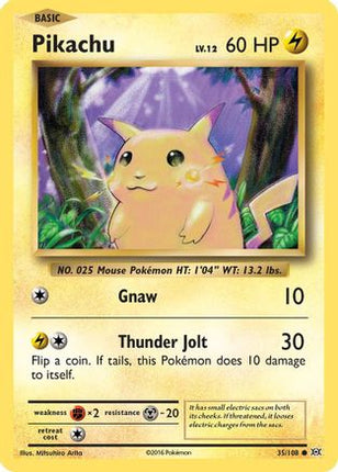 Pikachu 035  XY  Evolutions - Common