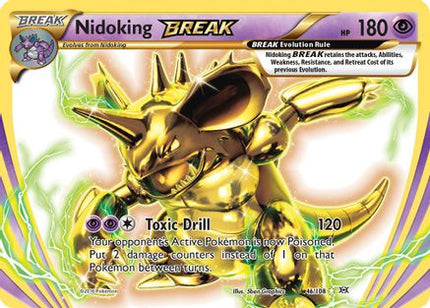 Nidoking BREAK 046/108  - Holofoil XY  Evolutions - Rare BREAK